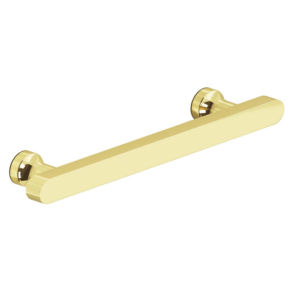 3 1/2" Centers Pull in Polished Brass