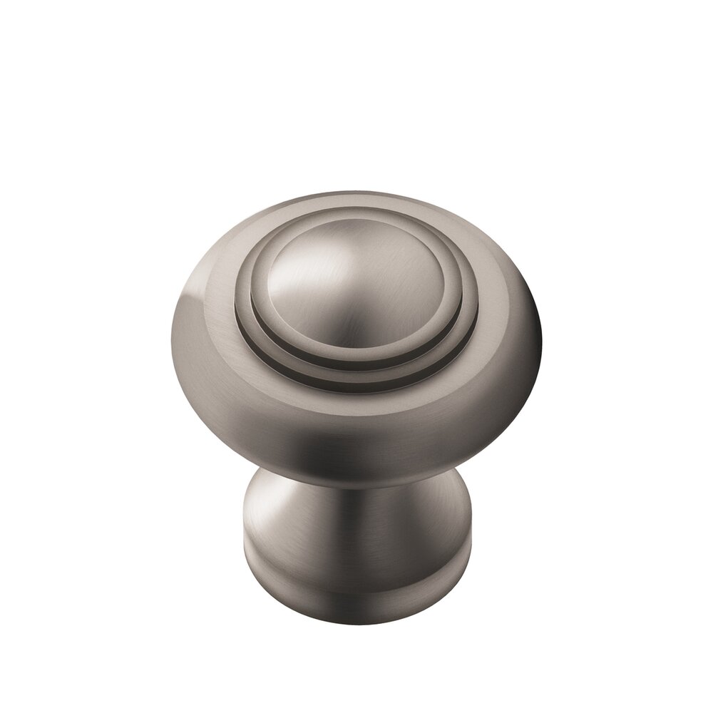 1 3/16" Diameter Small Button Knob in Pewter
