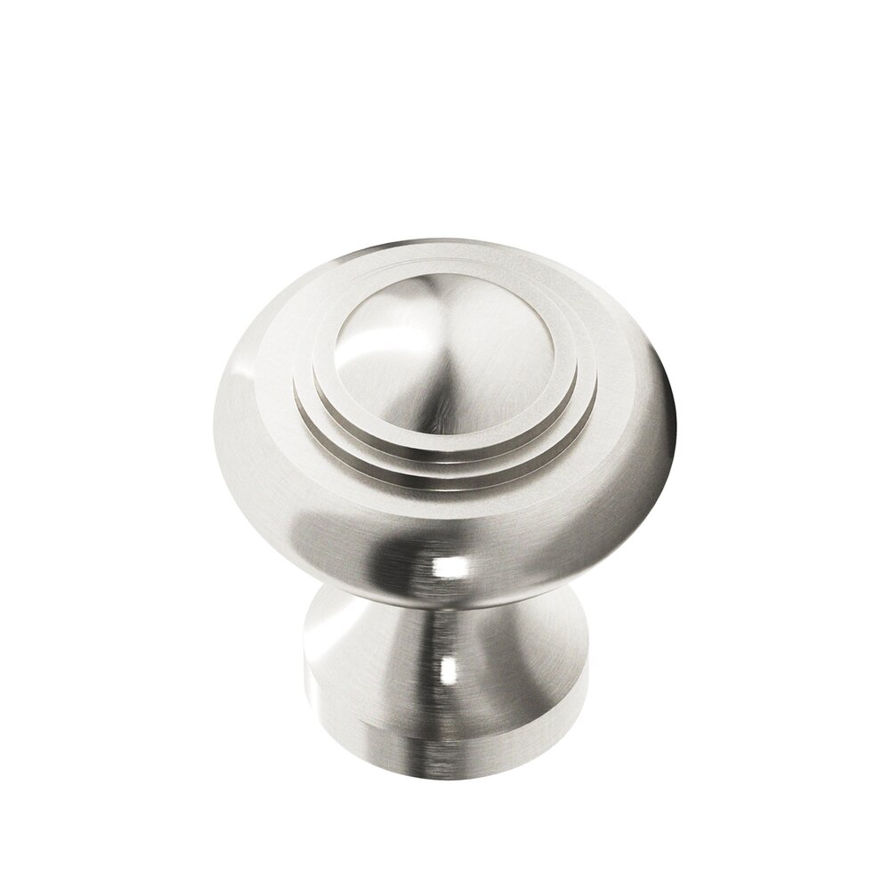 1 3/16" Knob In Nickel Stainless