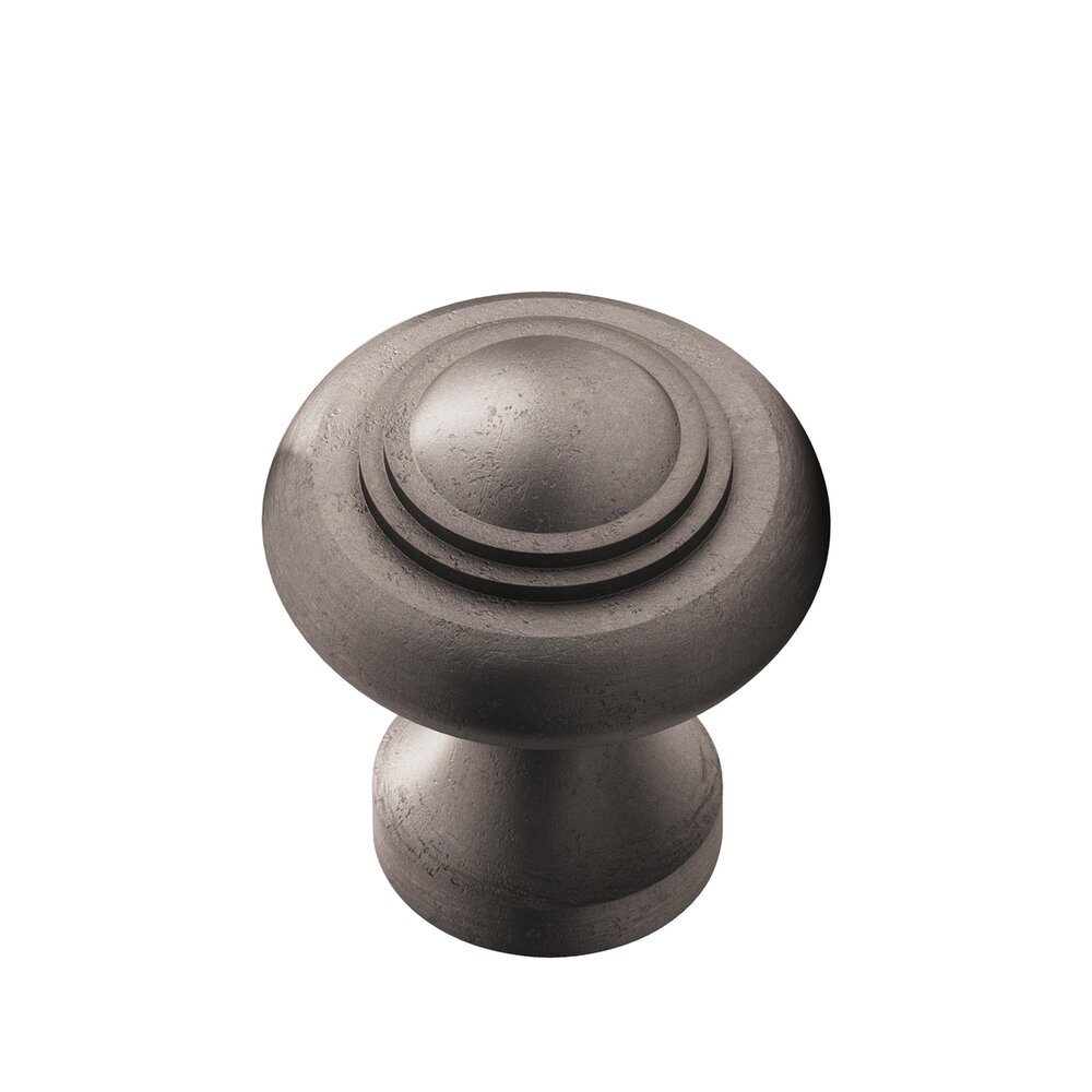1 3/16" Knob In Distressed Pewter