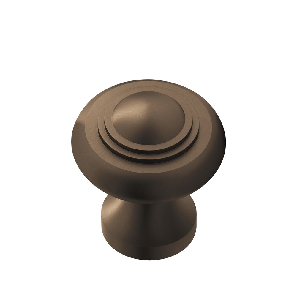 1 3/16" Diameter Small Button Knob in Heritage Bronze