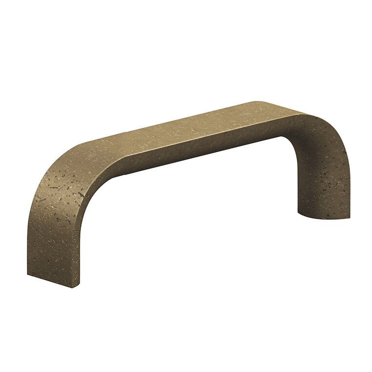 3 1/2" Centers Pull in Distressed Oil Rubbed Bronze