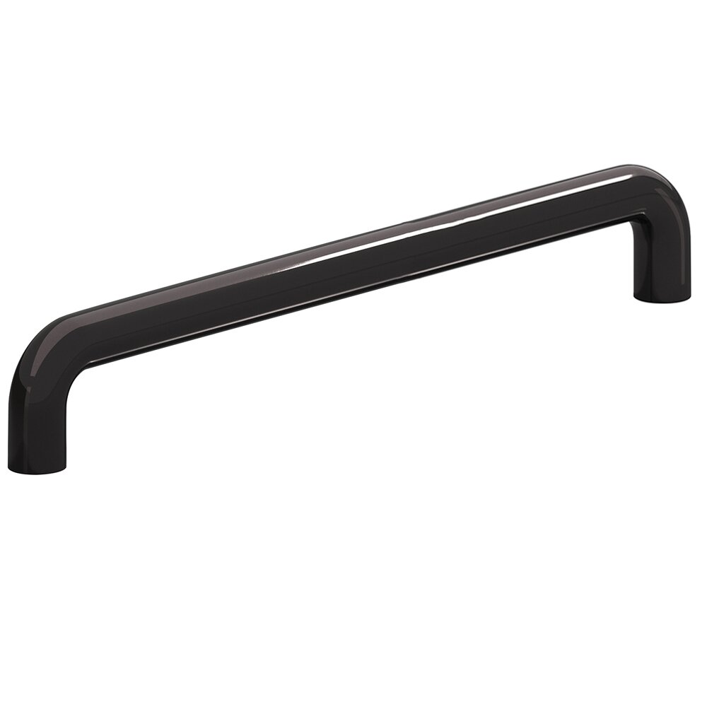 10" Centers Low Clearance Appliance Pull in Satin Black