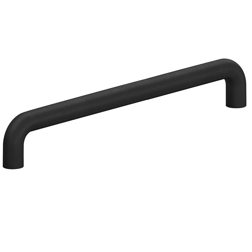 10" Centers Low Clearance Appliance Pull in Matte Satin Black