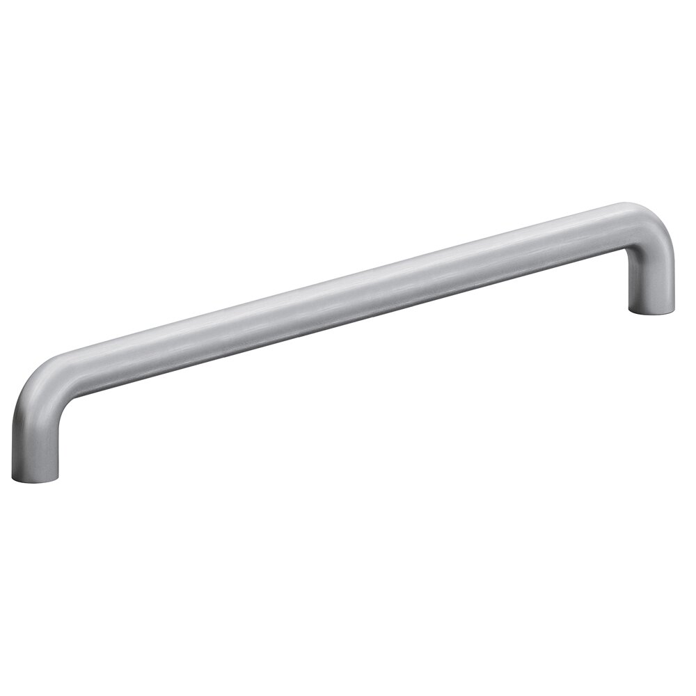 12" Centers Low Clearance Appliance Pull in Matte Satin Chrome