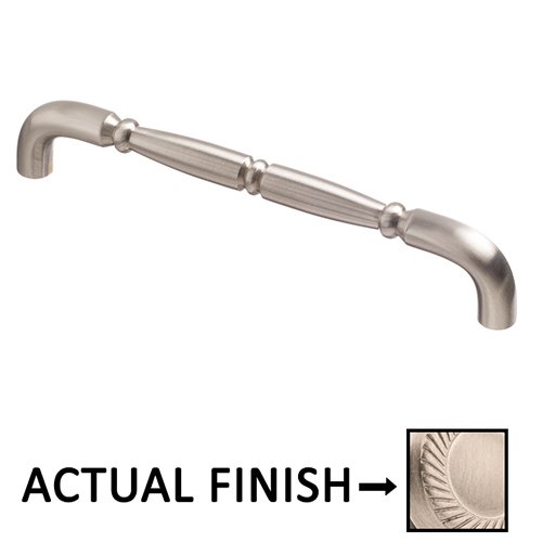 10" Centers Traditional Appliance Pull in Nickel Stainless