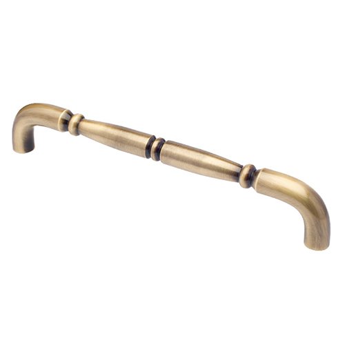 6" Centers Traditional Appliance Pull in Antique Brass