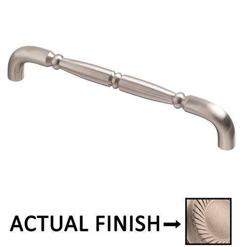 8" Centers Traditional Appliance Pull in Matte Satin Nickel