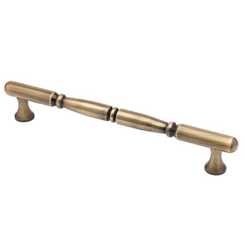 10" Centers Traditional Appliance Pull in Antique Brass