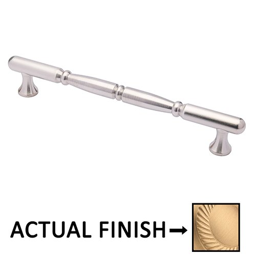 10" Centers Traditional Appliance Pull in Matte Satin Brass