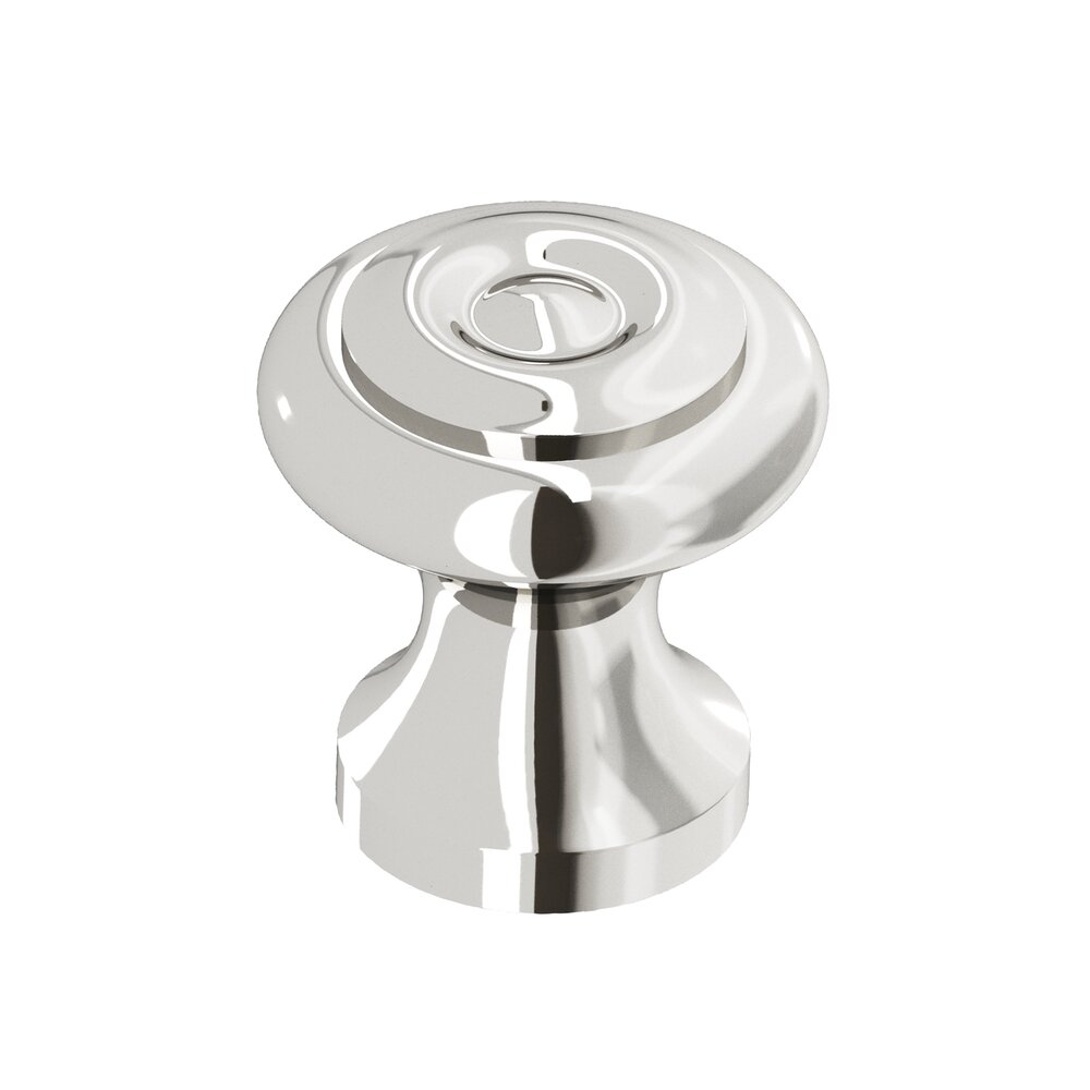 Quick Ship Knob 1" in Polished Nickel