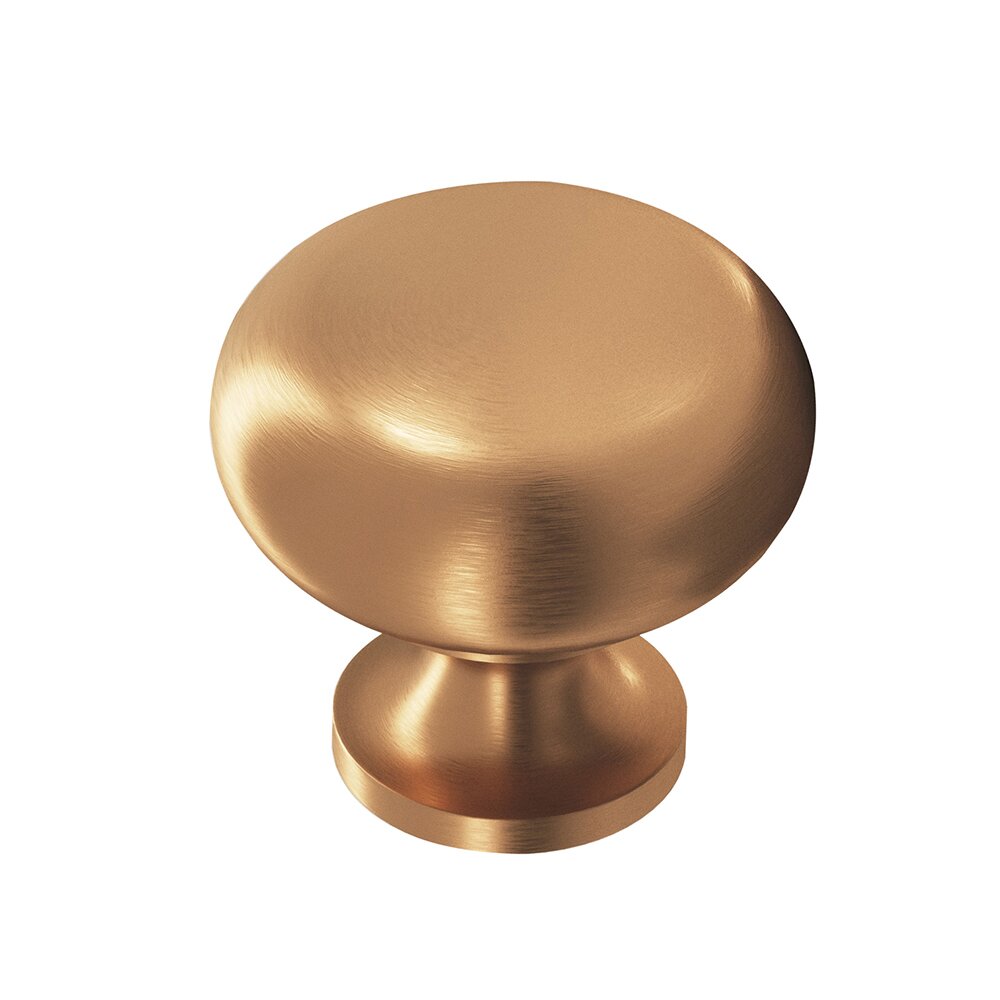 Matte Satin Bronze Knob Solid Brass 1 1/4" ( 32mm )