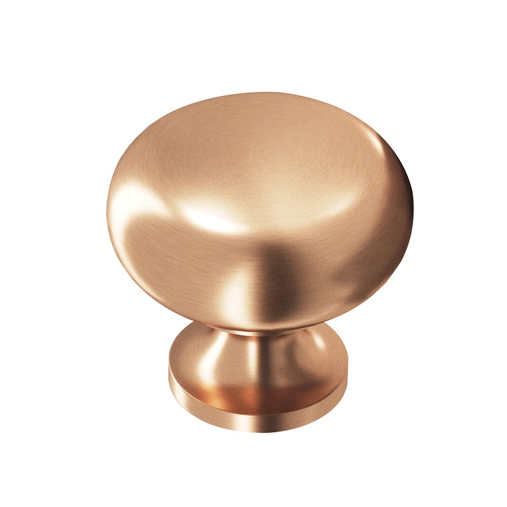Satin Bronze Knob Solid Brass 1 1/4" ( 32mm )