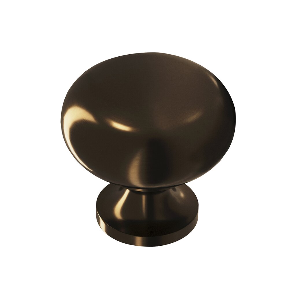 Oil Rubbed Bronze Knob Solid Brass 1 1/4" ( 32mm )