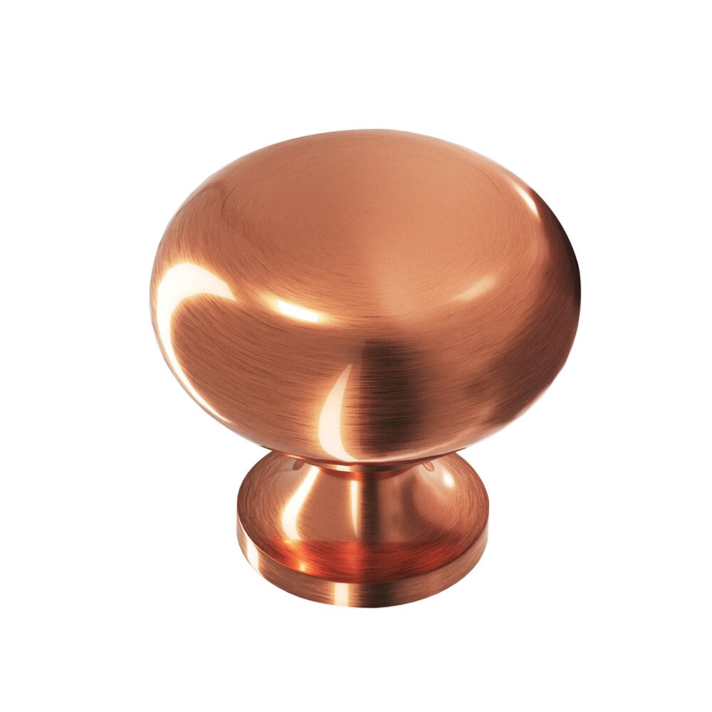 Antique Copper Knob Solid Brass 1 1/4" ( 32mm )