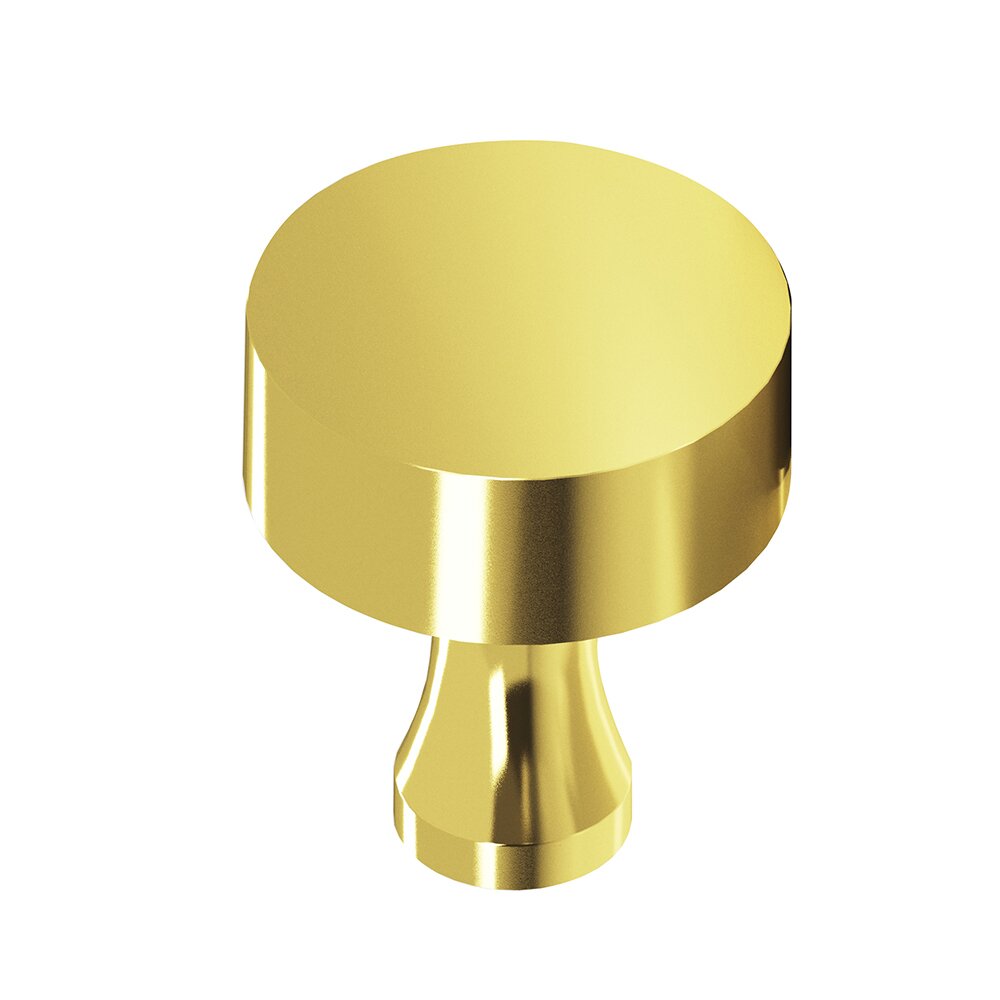 1" Diameter Knob in French Gold