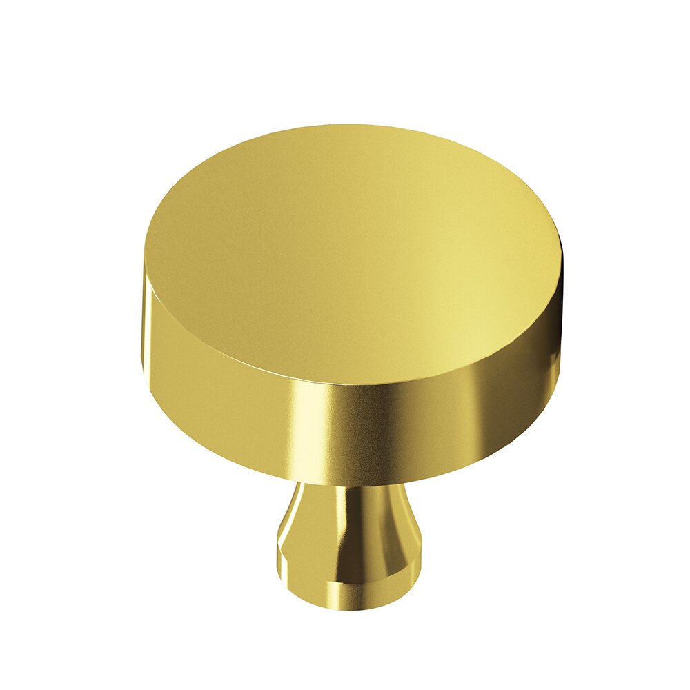 1 1/4" Diameter Knob in French Gold