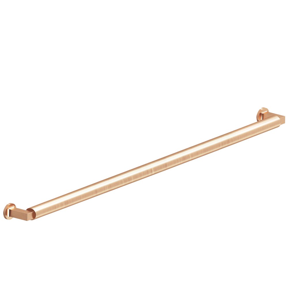 18" Centers Gropius-Style Appliance/Oversized Pull With Flared Feet In Satin Bronze