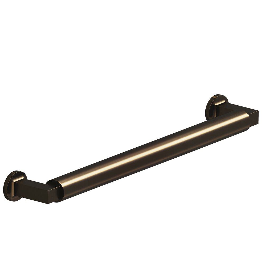 8" Centers Gropius-Style Appliance/Oversized Pull With Flared Feet In Unlacquered Oil Rubbed Bronze