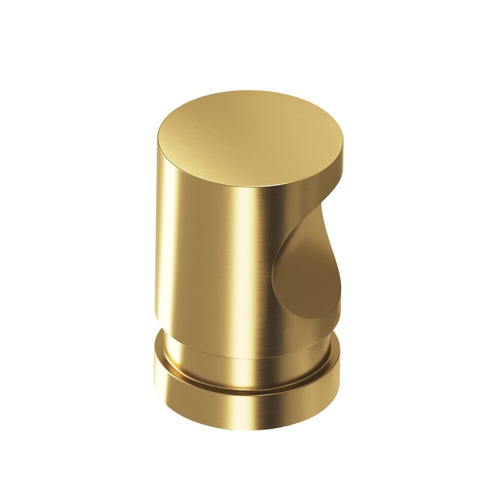 3/4" Diameter Knob in Unlacquered Satin Brass