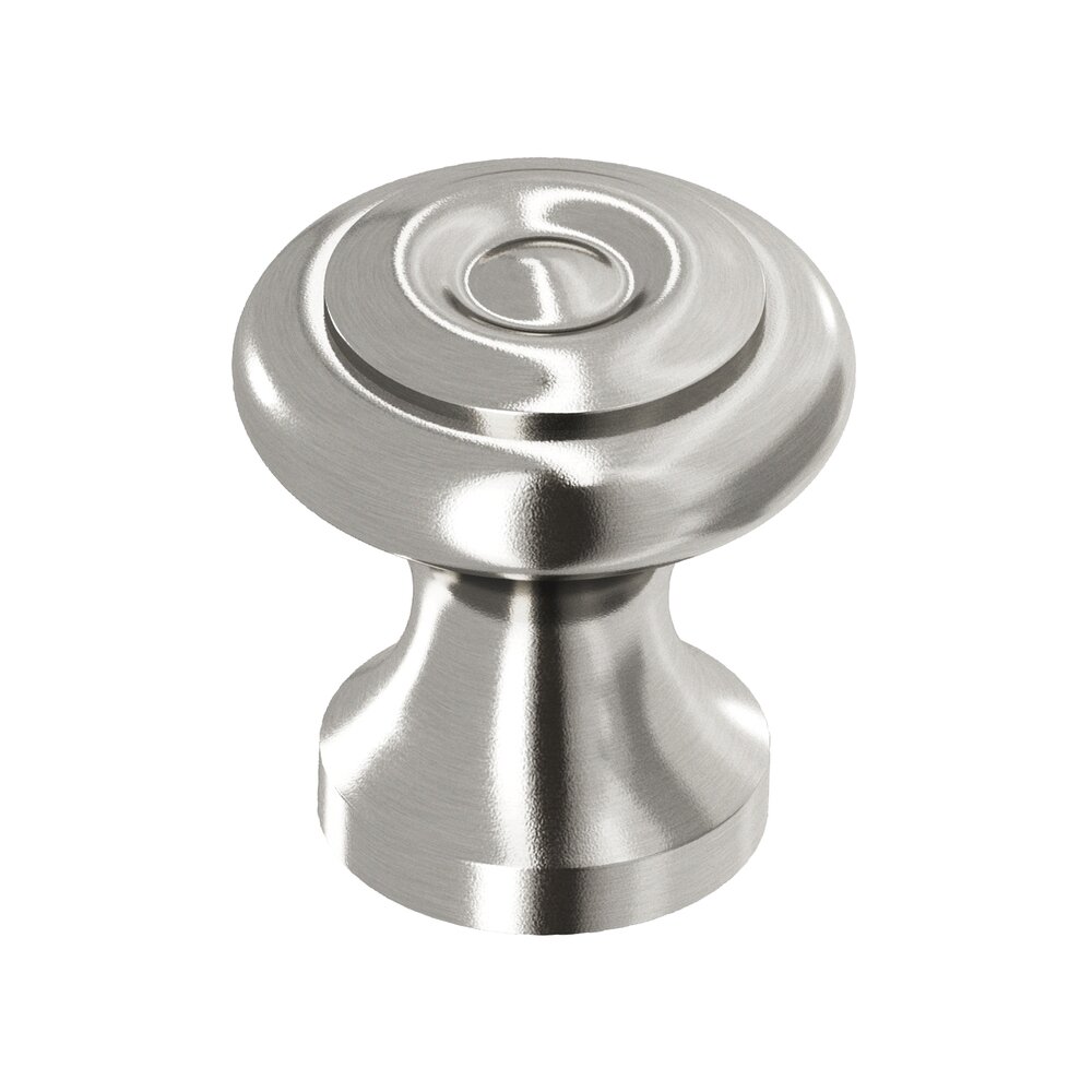 1 1/2" Knob in Nickel Stainless
