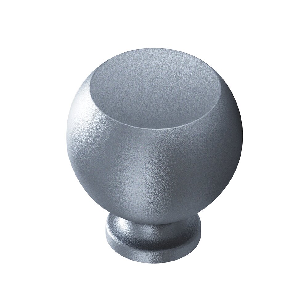 1" Knob in Frost Chrome