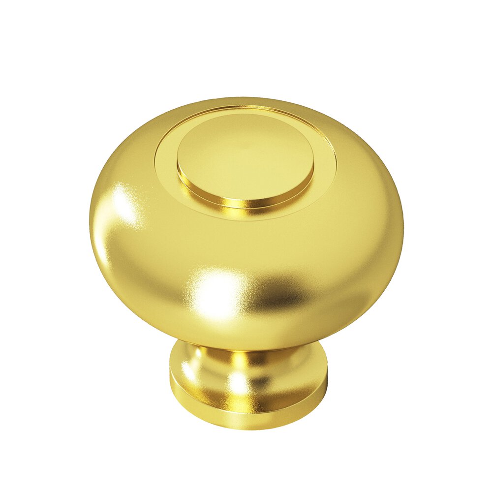 1 1/2" Knob In French Gold