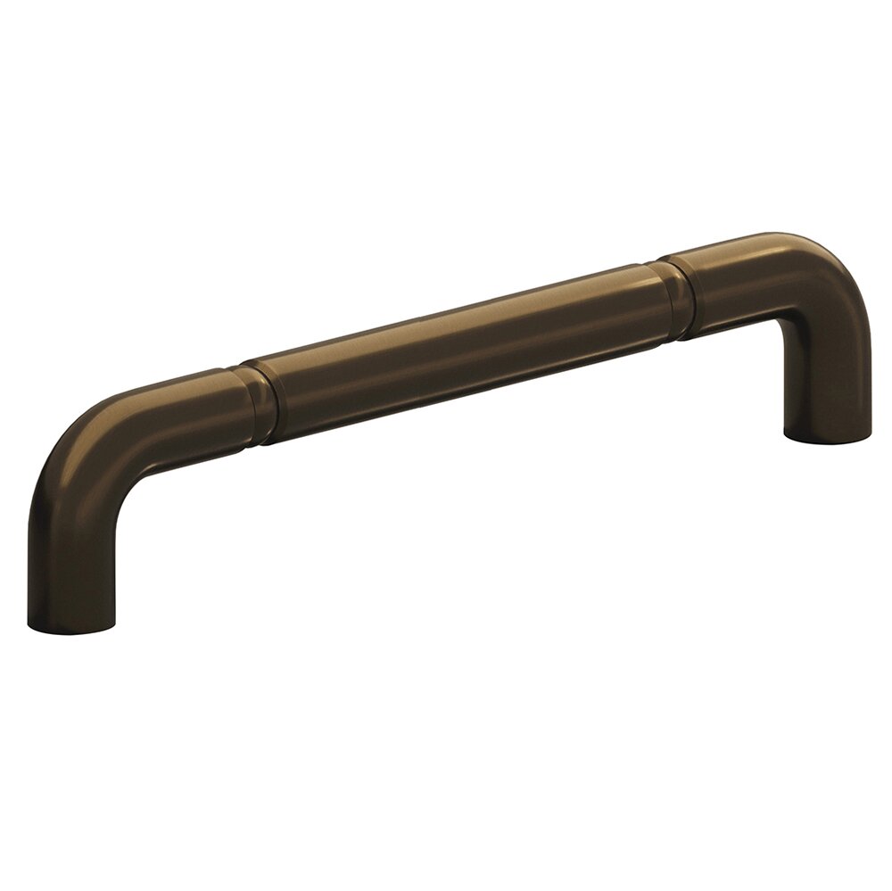 6" Centers Beaded Pull in Unlacquered Oil Rubbed Bronze