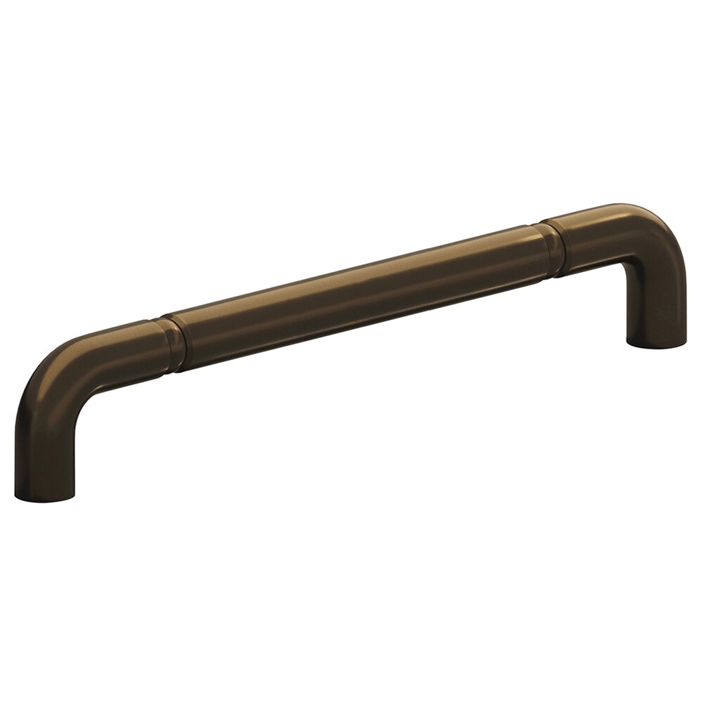 8" Centers Beaded Appliance/Oversized Pull in Unlacquered Oil Rubbed Bronze