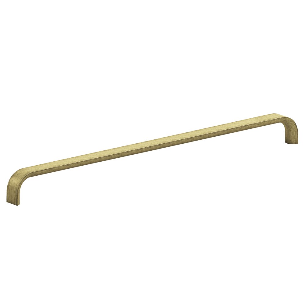30" Centers Appliance/Oversized Pull in Distressed Antique Brass
