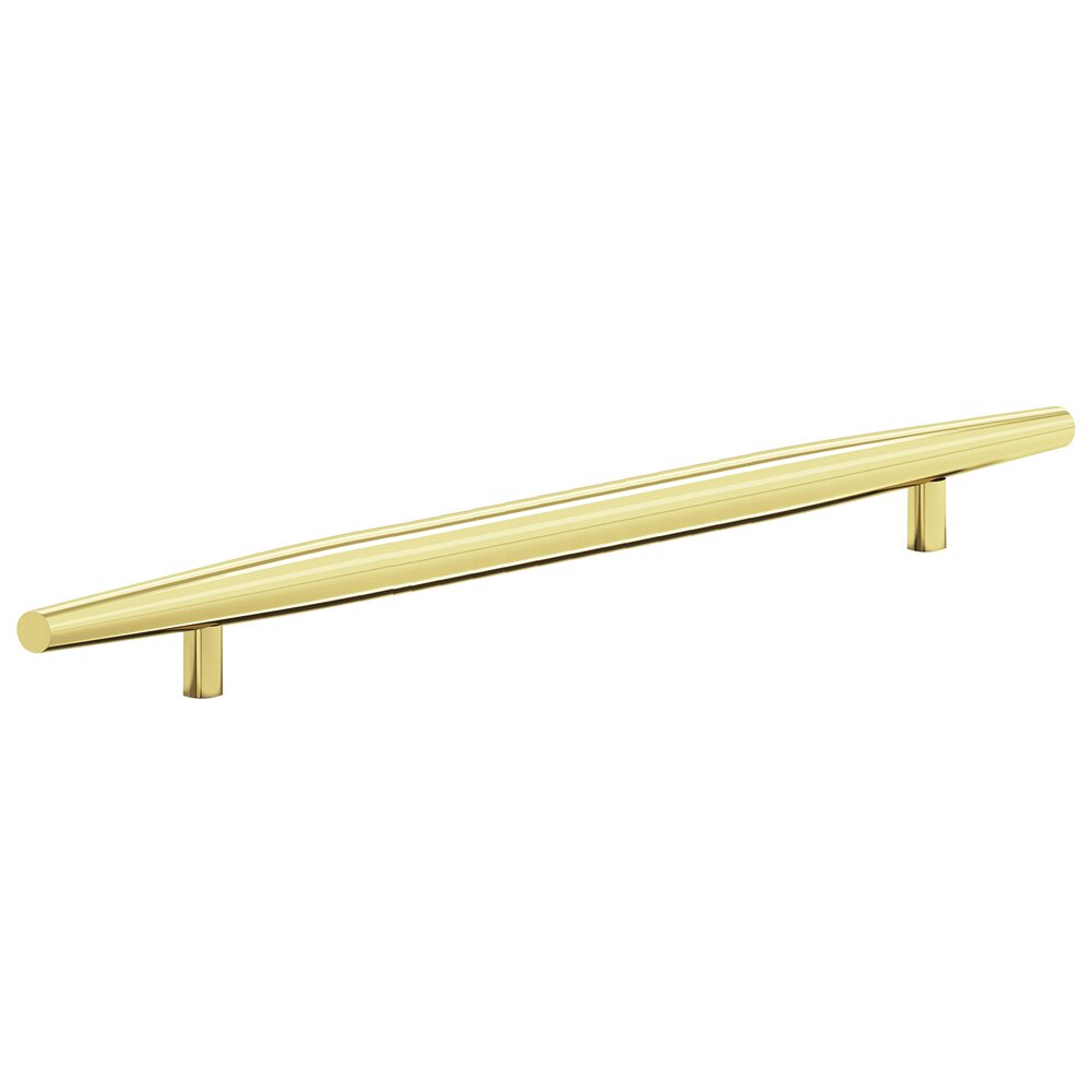 14" Centers Cigar Appliance/Oversized Pull in Polished Brass