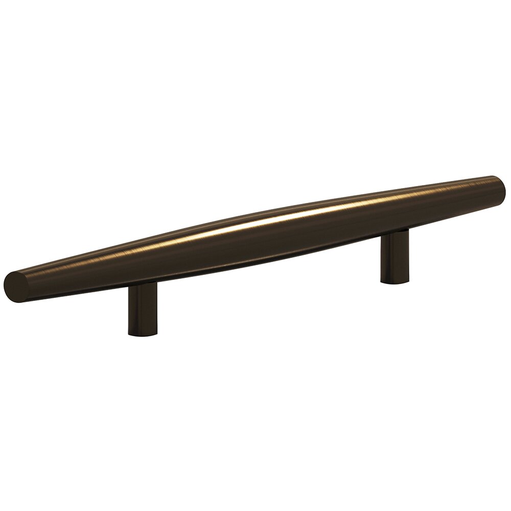 6" Centers Cigar Pull in Unlacquered Oil Rubbed Bronze