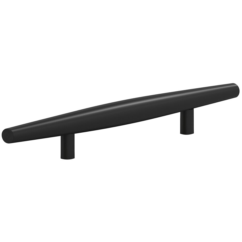 6" Centers Cigar Shaped Appliance Pull in Matte Graphite