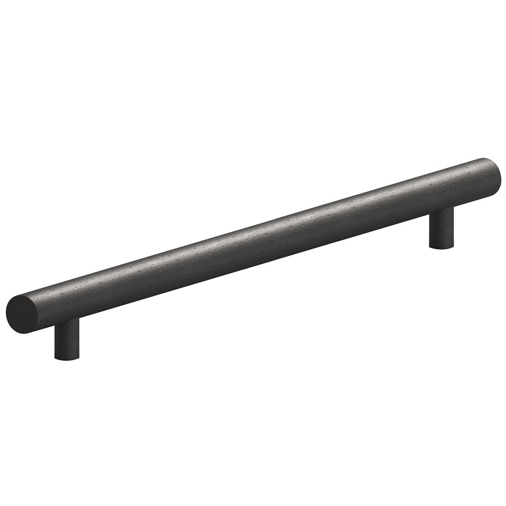 18" Centers European Appliance Bar Pull in Distressed Black