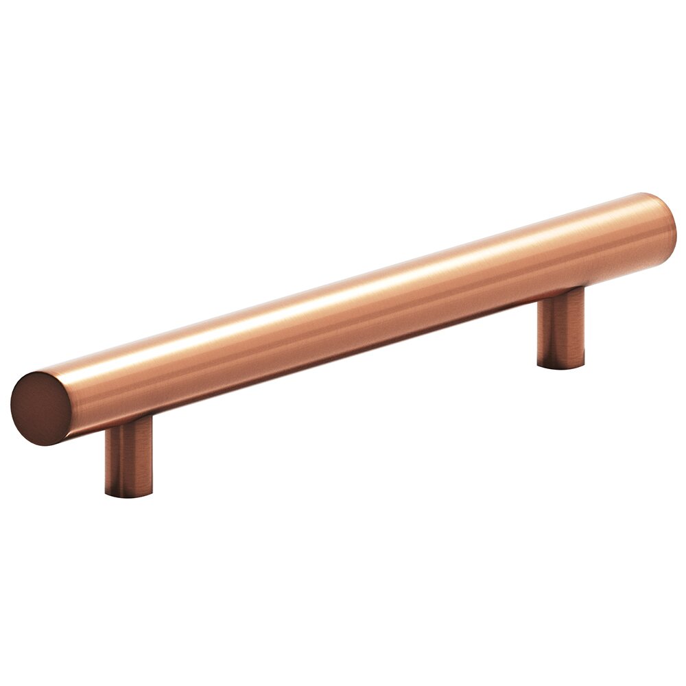 6" Centers European Appliance Bar Pull in Antique Copper