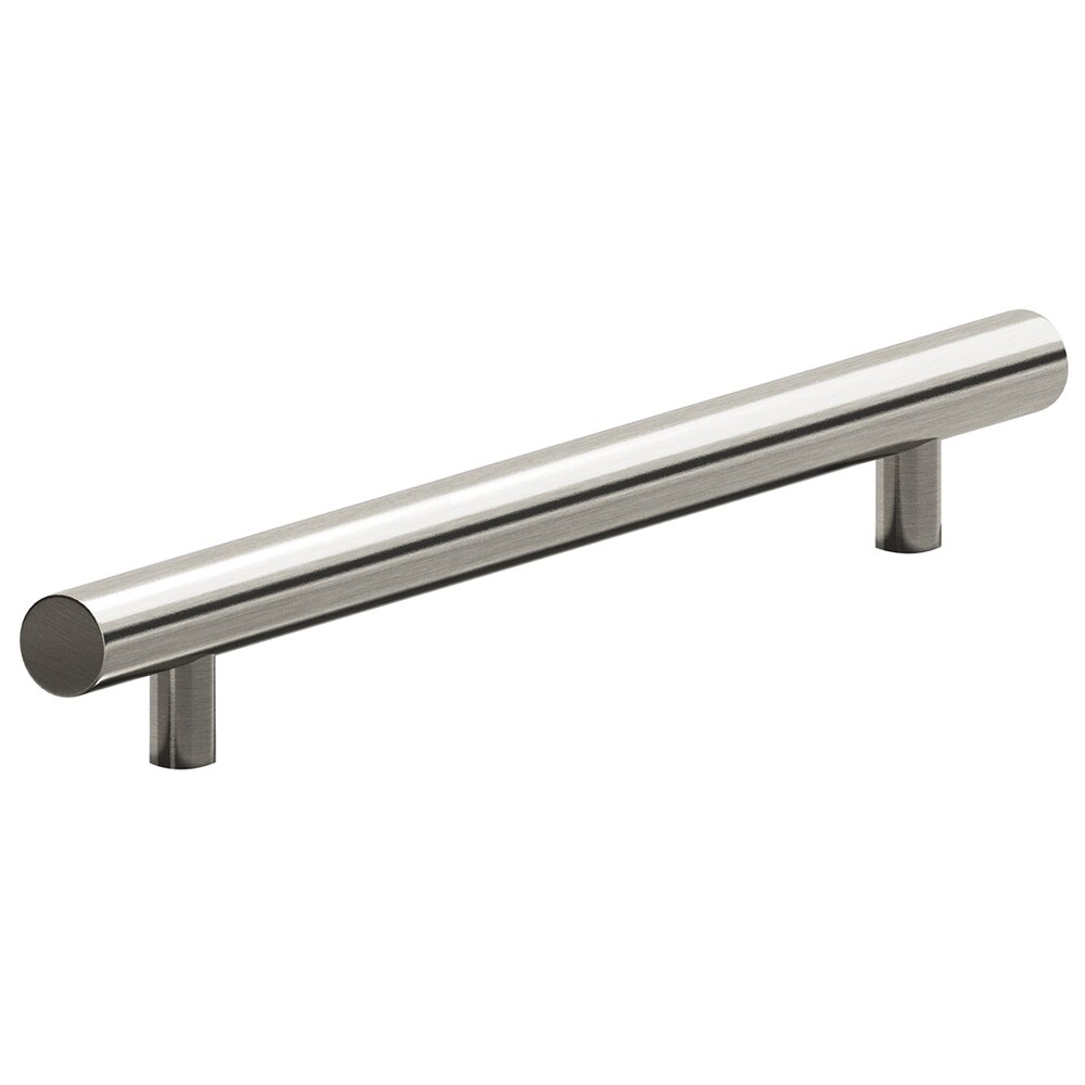 8" Centers European Appliance Bar Pull in Nickel Stainless
