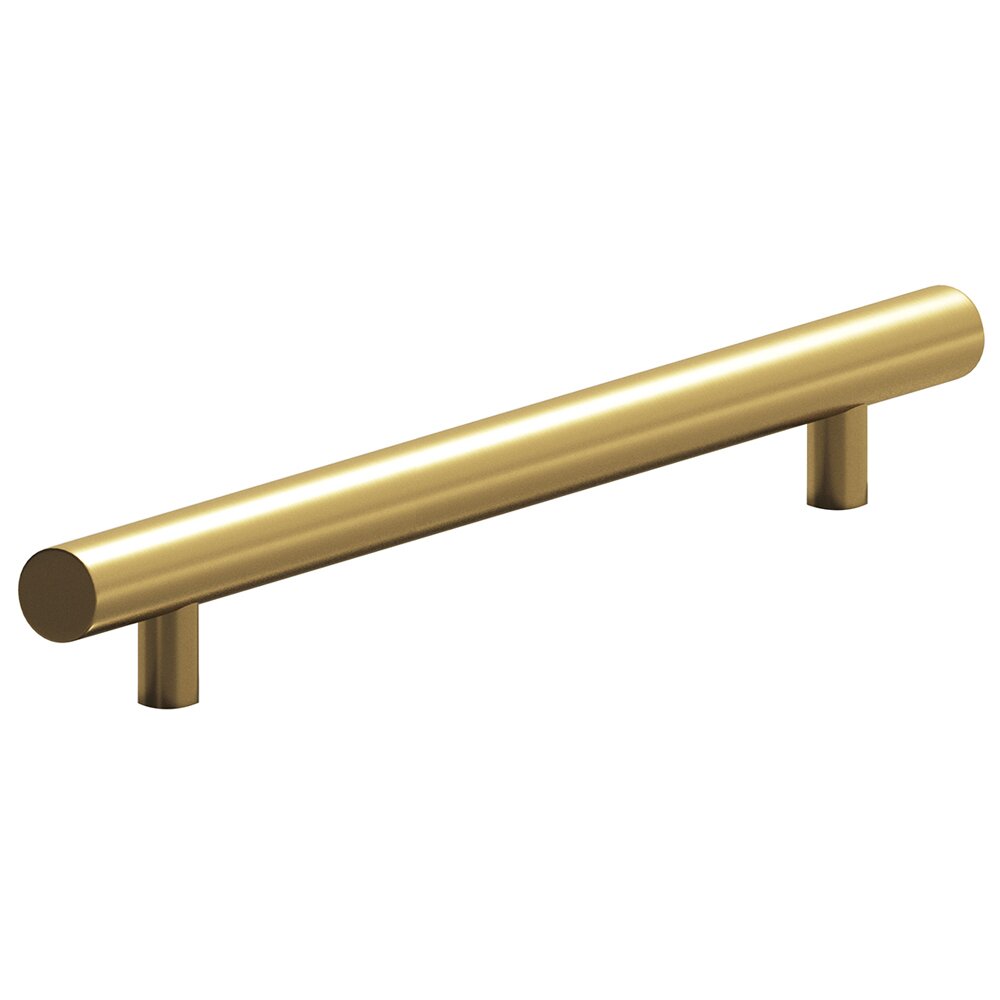 8" Centers Appliance/Oversized Pull in Unlacquered Satin Brass