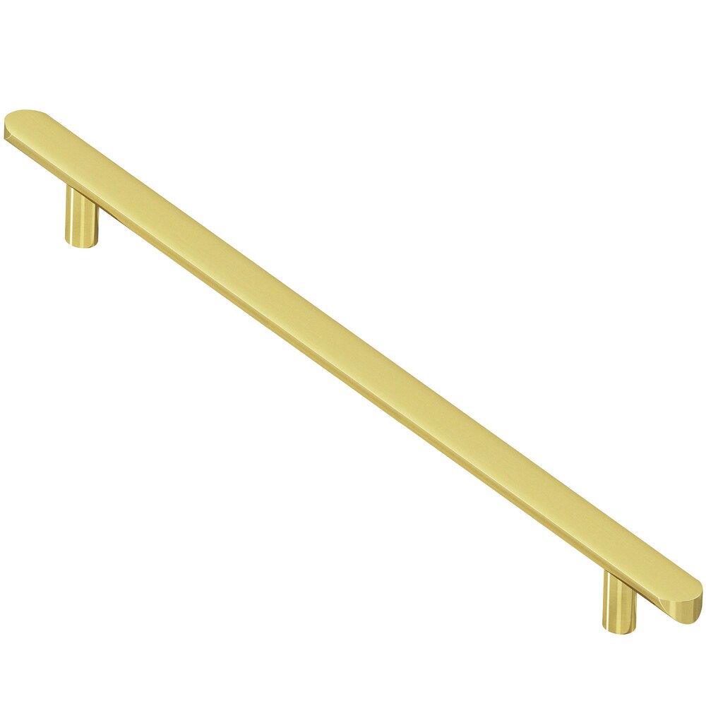 12" Centers Appliance/Oversized Pull in Polished Brass Unlacquered
