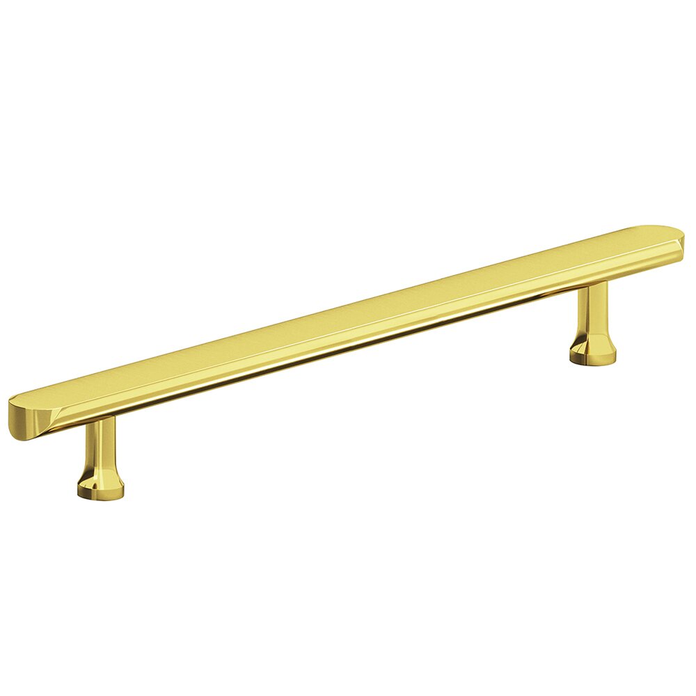 10" Centers Appliance/Oversized Pull Hand Finished in French Gold