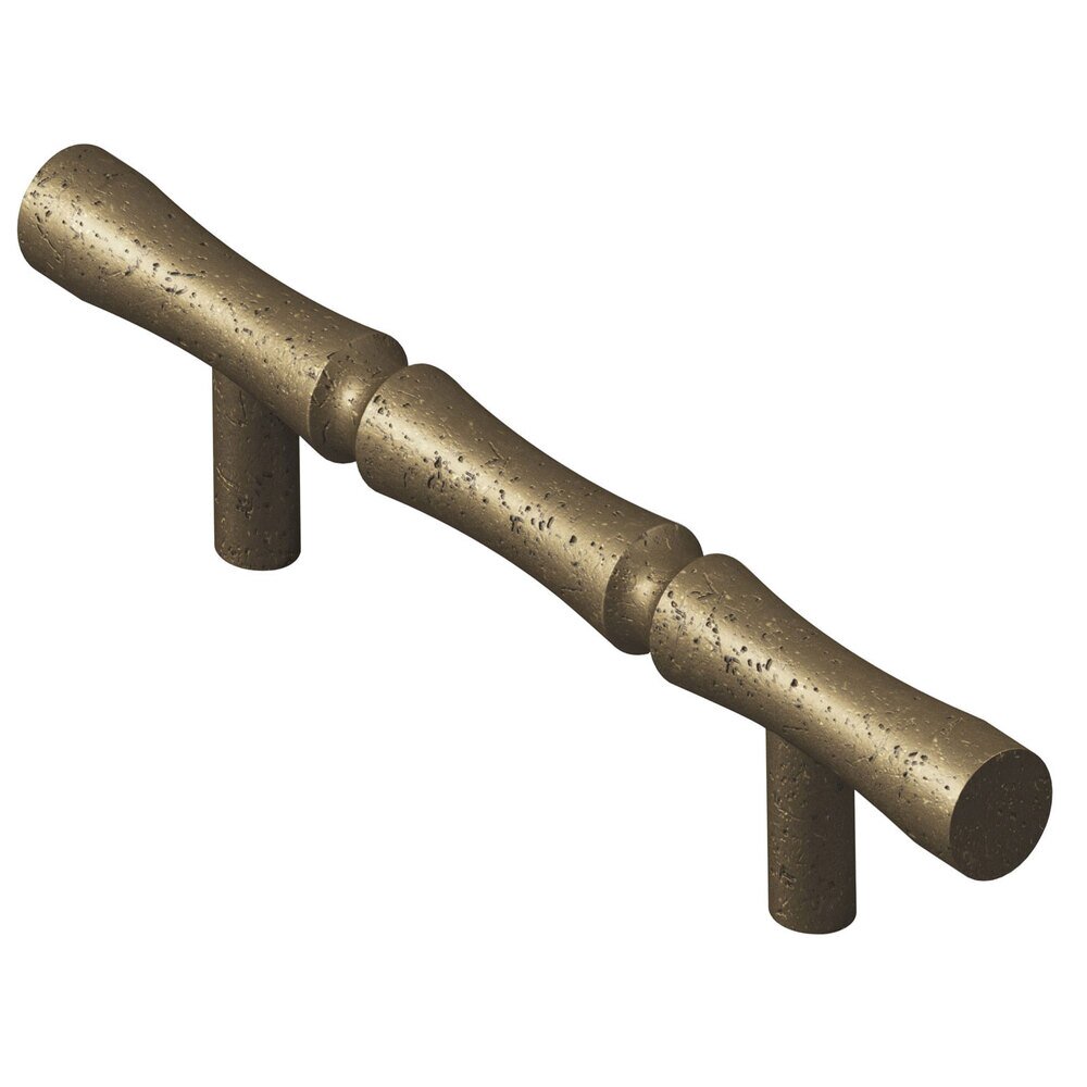 3" Centers Bamboo Pull in Distressed Oil Rubbed Bronze