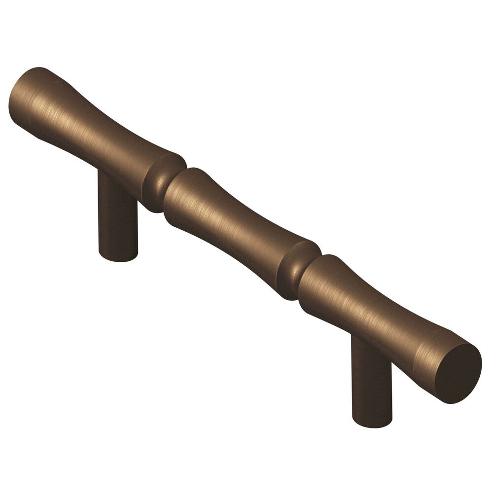 3" Centers Bamboo Pull in Matte Oil Rubbed Bronze
