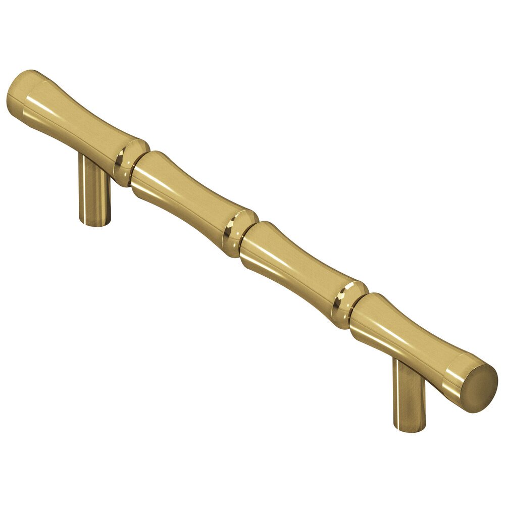4 1/2" Centers Bamboo Pull in Antique Bronze