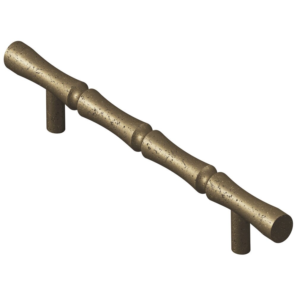 4 1/2" Centers Bamboo Pull in Distressed Oil Rubbed Bronze