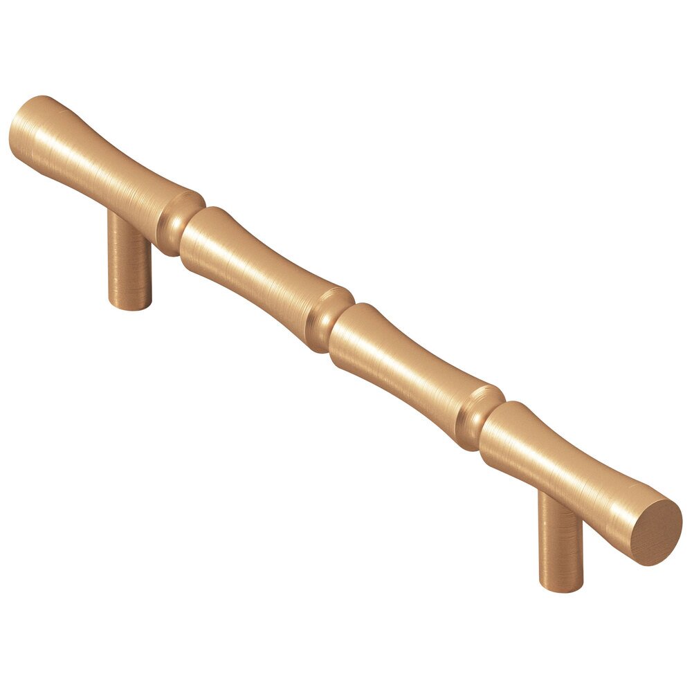 4 1/2" Centers Bamboo Pull in Matte Satin Bronze
