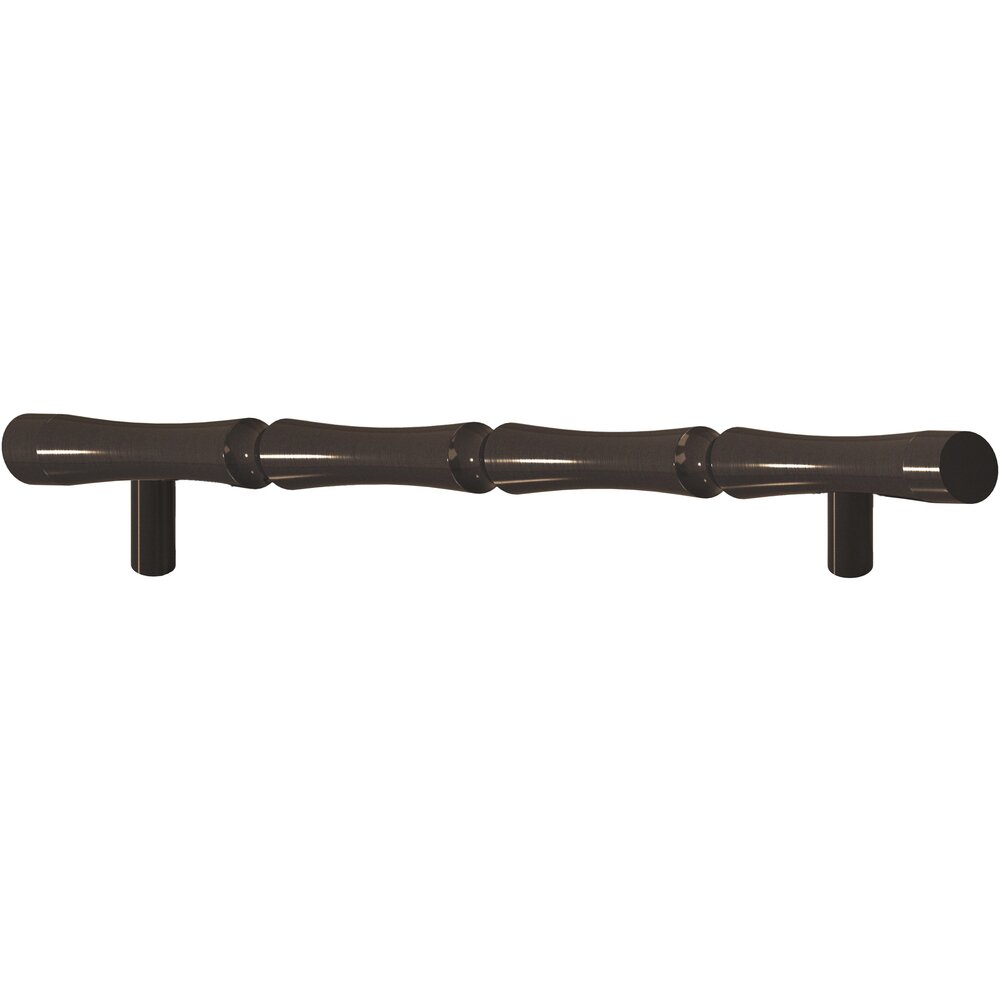 9 1/2" Centers Bamboo Style Appliance Pull in Dark Statuary Bronze