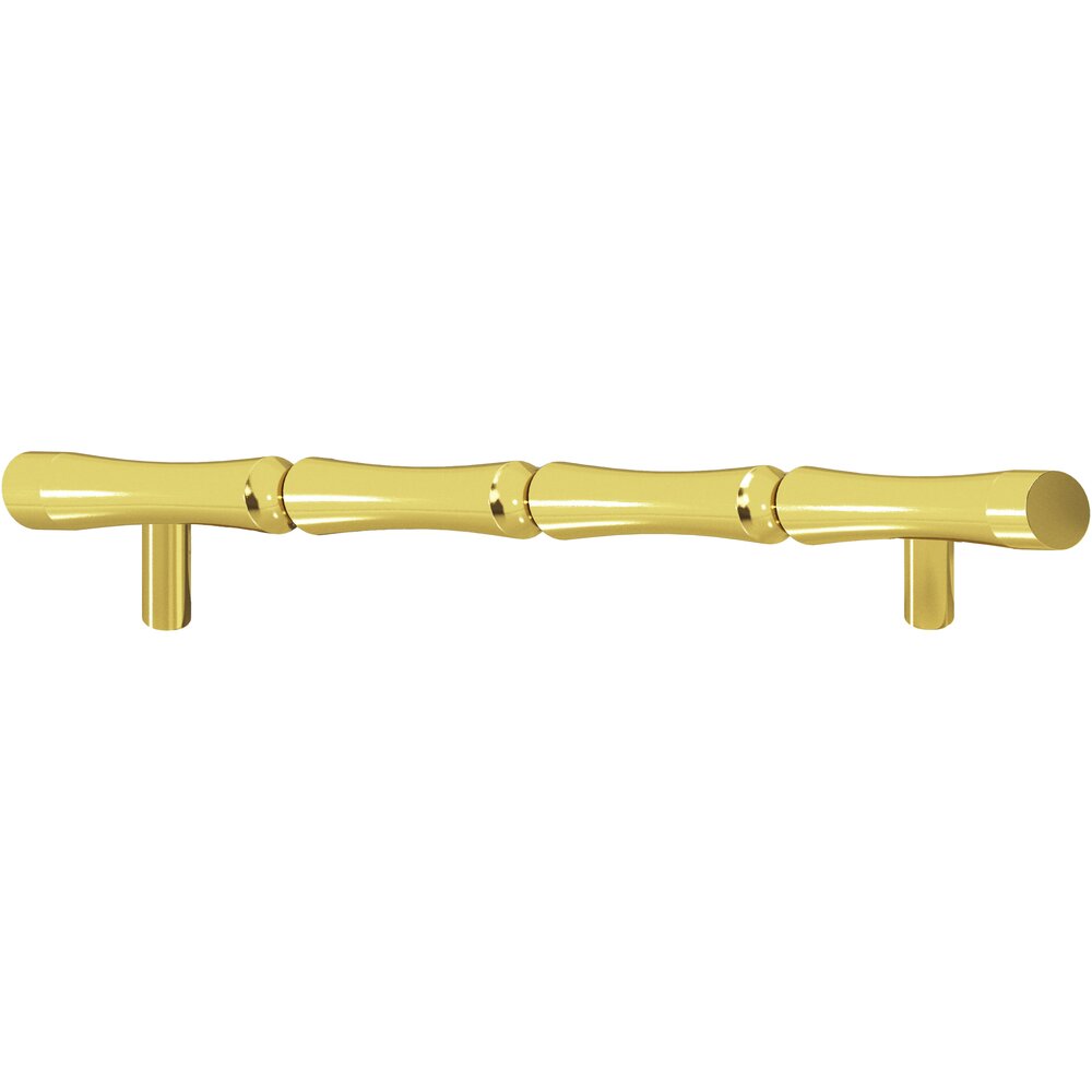 9 1/2" Centers Bamboo Appliance/Oversized Pull in French Gold