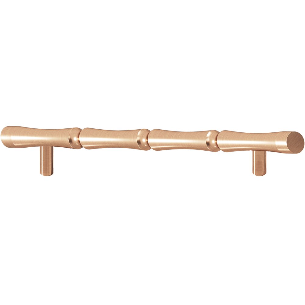 9 1/2" Centers Thick Bamboo Style Appliance Pull in Satin Bronze