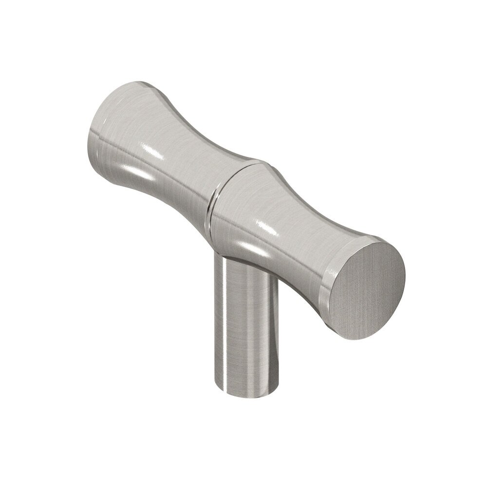 1 1/2" Bamboo Knob in Nickel Stainless