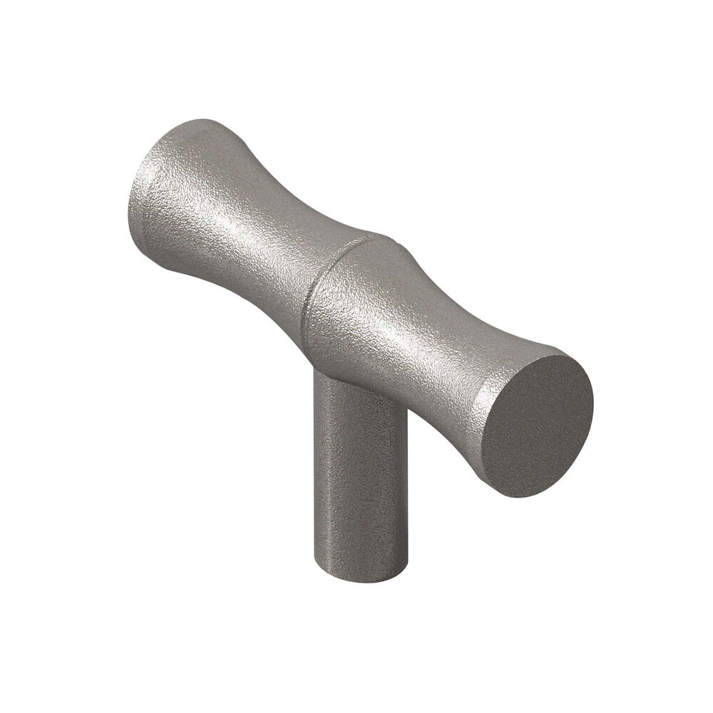 1 1/2" Bamboo Knob in Frost Nickel