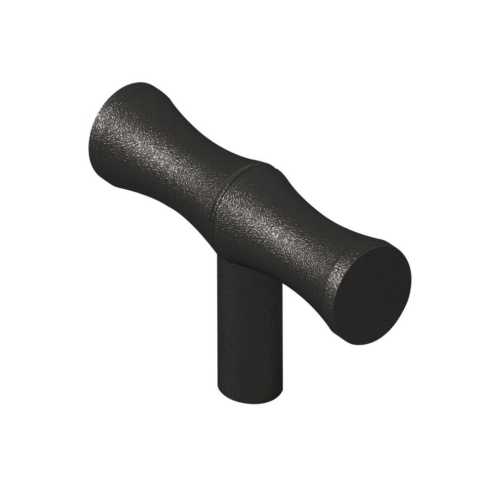 1 1/2" Bamboo Knob in Frost Black
